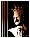 Cartoon: NAZIM HIKMET (small) by ismail dogan tagged famous,poet