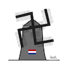 Cartoon: Nederlands elections (small) by ismail dogan tagged nederlands