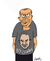 Cartoon: Öcalan (small) by ismail dogan tagged öcalan
