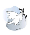 Cartoon: PEACE !... (small) by ismail dogan tagged peace