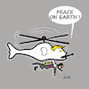 Cartoon: Peace on Earth (small) by ismail dogan tagged peace,on,earth