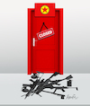 Cartoon: PKK (small) by ismail dogan tagged pkk