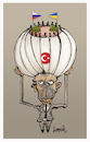 Cartoon: talks in Istanbul (small) by ismail dogan tagged istanbul