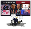 Cartoon: US Election (small) by ismail dogan tagged us,election,2020