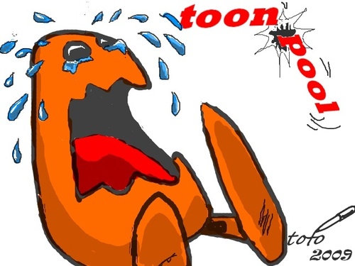 Cartoon: toon (medium) by iori tagged toon