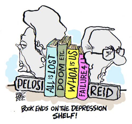 Cartoon: democrats (medium) by barbeefish tagged hopeful,