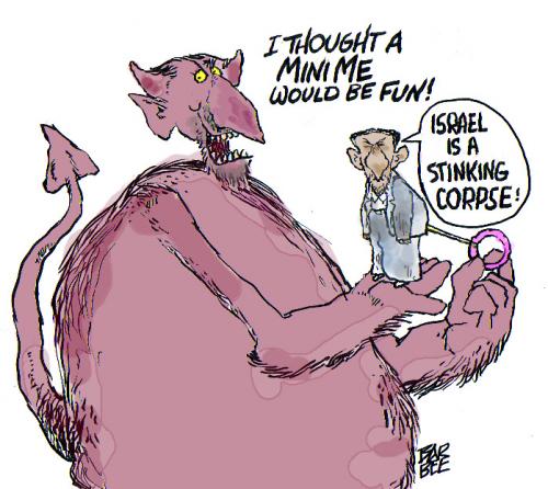 Cartoon: MINI ME (medium) by barbeefish tagged evil