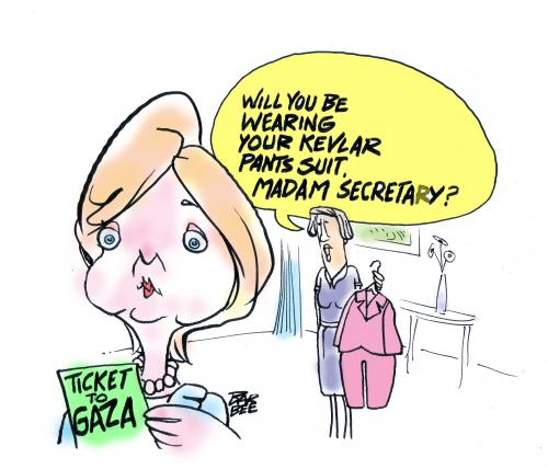 Cartoon: secretary of state (medium) by barbeefish tagged nu,duty