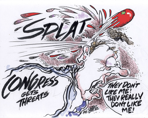 Cartoon: upset public (medium) by barbeefish tagged congress