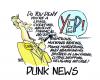 Cartoon: ATTACK SARAH (small) by barbeefish tagged the,media