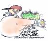 Cartoon: bug torture (small) by barbeefish tagged peta meets aclu