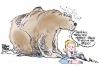 Cartoon: finance (small) by barbeefish tagged bear,market,
