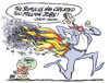 Cartoon: liar liar (small) by barbeefish tagged obama