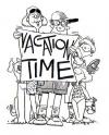 Cartoon: vacation (small) by barbeefish tagged family,trip,