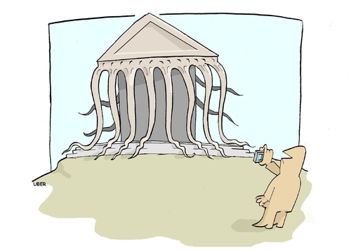 Cartoon: METAMORPHOSIS (medium) by uber tagged greece,financial,crisis,euro,griechenland,krise,finanzkrise,wirtschaftskrise,finazen,eu,europa,euro