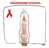 Cartoon: WORLD AIDS DAY (small) by uber tagged aids,hiv,sida,swiss,minaret,minarets,minarett
