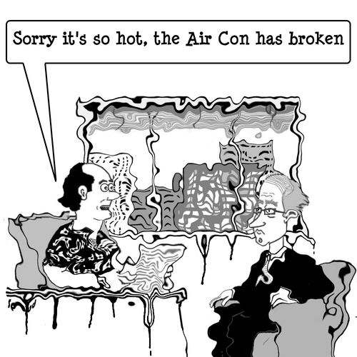 Cartoon: Air Con (medium) by cartoonsbyspud tagged recruitment,hr,spud,cartoon,finance,it,marketing,outsourced,life,office,taylor,paul,business