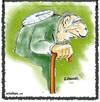 Cartoon: zaman ve insan (small) by portreci tagged karikatur,portre