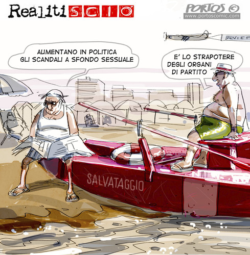 Cartoon: sesso e politica (medium) by portos tagged sesso,politica