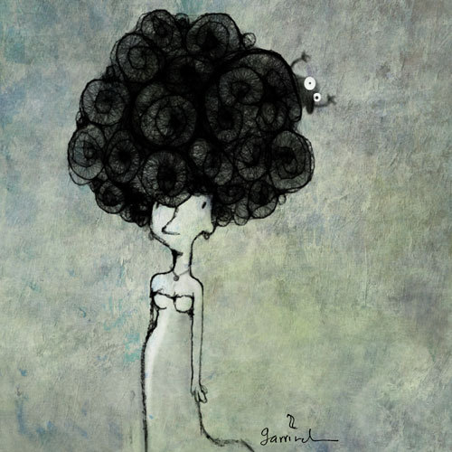 Cartoon: Hairdo. (medium) by Garrincha tagged ilos