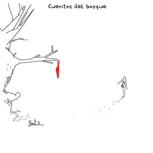 Cartoon: Tales of the woods. (medium) by Garrincha tagged nature