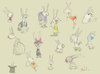 Cartoon: Bunnies sketches. (small) by Garrincha tagged animals,sketches,cartoons