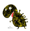 Cartoon: Dinot (small) by Garrincha tagged ilos