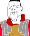 Cartoon: General Maximus (small) by Garrincha tagged caricatures personalities artists russell crowe actors