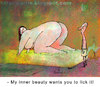 Cartoon: Inner beauty (small) by Garrincha tagged sex gag cartoon inner beauty garrincha