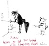 Cartoon: Zorro (small) by Garrincha tagged classics
