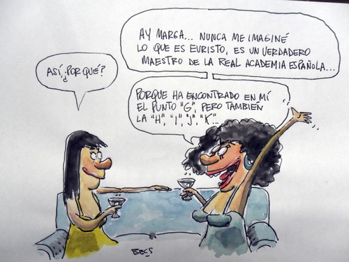 Cartoon: girls (medium) by el Becs tagged becs