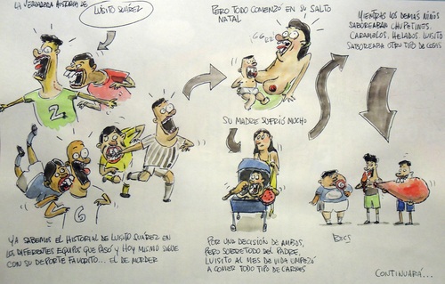 Cartoon: luisito! (medium) by el Becs tagged becs