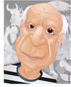 Cartoon: Pablo Picasso (small) by buzz tagged picasso