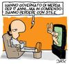 Cartoon: perdere con classe (small) by darix73 tagged berlusconi,dimissioni