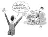 Cartoon: Doch kein Messias... (small) by Heiko Sakurai tagged obama,usa,gesundheitssystem