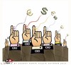 Cartoon: Ceo s of the future... (small) by saadet demir yalcin tagged saadet,sdy,economic,crisis