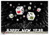 Cartoon: Happy New Year Toonpool Family! (small) by saadet demir yalcin tagged saadet,sdy,happynewyear,2012