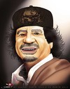 Cartoon: Kaddafi... (small) by saadet demir yalcin tagged saadet sdy syalcin turkey libya world war dictatorship