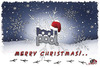Cartoon: Merry Christmas toonpool family (small) by saadet demir yalcin tagged saadet syalcin sdy noel merrychristmas toonpool family holiday
