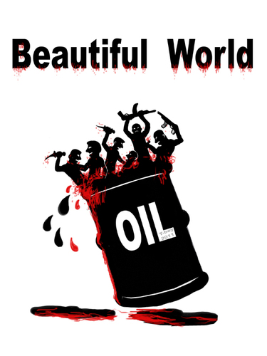 Cartoon: BEAUTIFUL WORLD (medium) by T-BOY tagged world,beautiful