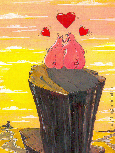 Cartoon: I LOVE YOU (medium) by T-BOY tagged love,you