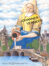 Cartoon: JAN VERMEER 2 (small) by T-BOY tagged jan,vermeer