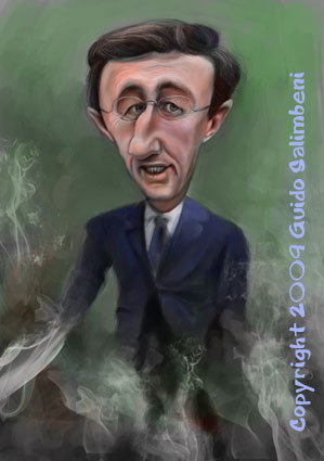 Cartoon: Gianfranco Fini (medium) by guidosalimbeni tagged pdl,caricature,gianfranco,fini,illustrazione