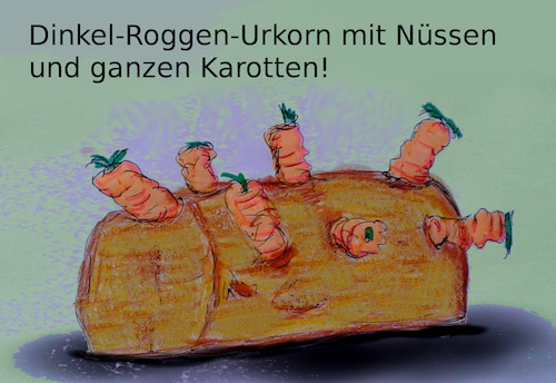Cartoon: neues vom biobäcker (medium) by wheelman tagged bio,brot,getreide,hipster,in,karotte