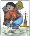 Cartoon: iulia and put (small) by Bejan tagged disident
