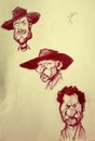 Cartoon: the good the bad the ugly (small) by sahannoyan tagged clint,eastwood,good,bad,ugly