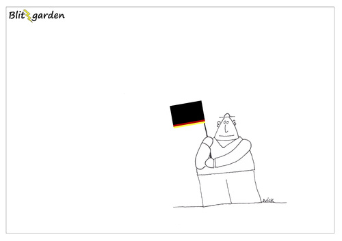 Cartoon: Dunkeldeutschland (medium) by Oliver Kock tagged deutschland