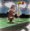 Cartoon: Endstation Liebe! (small) by Oliver Kock tagged liebe,mann,warten,haltestelle,blumen,verspätung,einsamkeit,verzweiflung,love,man,desperation,waiting,desire,sehnsucht