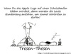 Cartoon: Tresen-Thesen (small) by Oliver Kock tagged apple,scheisshaufen,hysterie,marke,holyshit