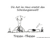 Cartoon: Tresen-Thesen (small) by Oliver Kock tagged kneipe,tresen,axt,haus,frau,mann,scheidung,mord